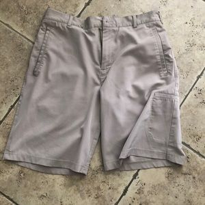 Nike Dri Fit Khaki Golf Shorts 32